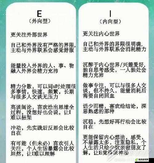 I 人和 E 人什么意思：两种性格类型解读